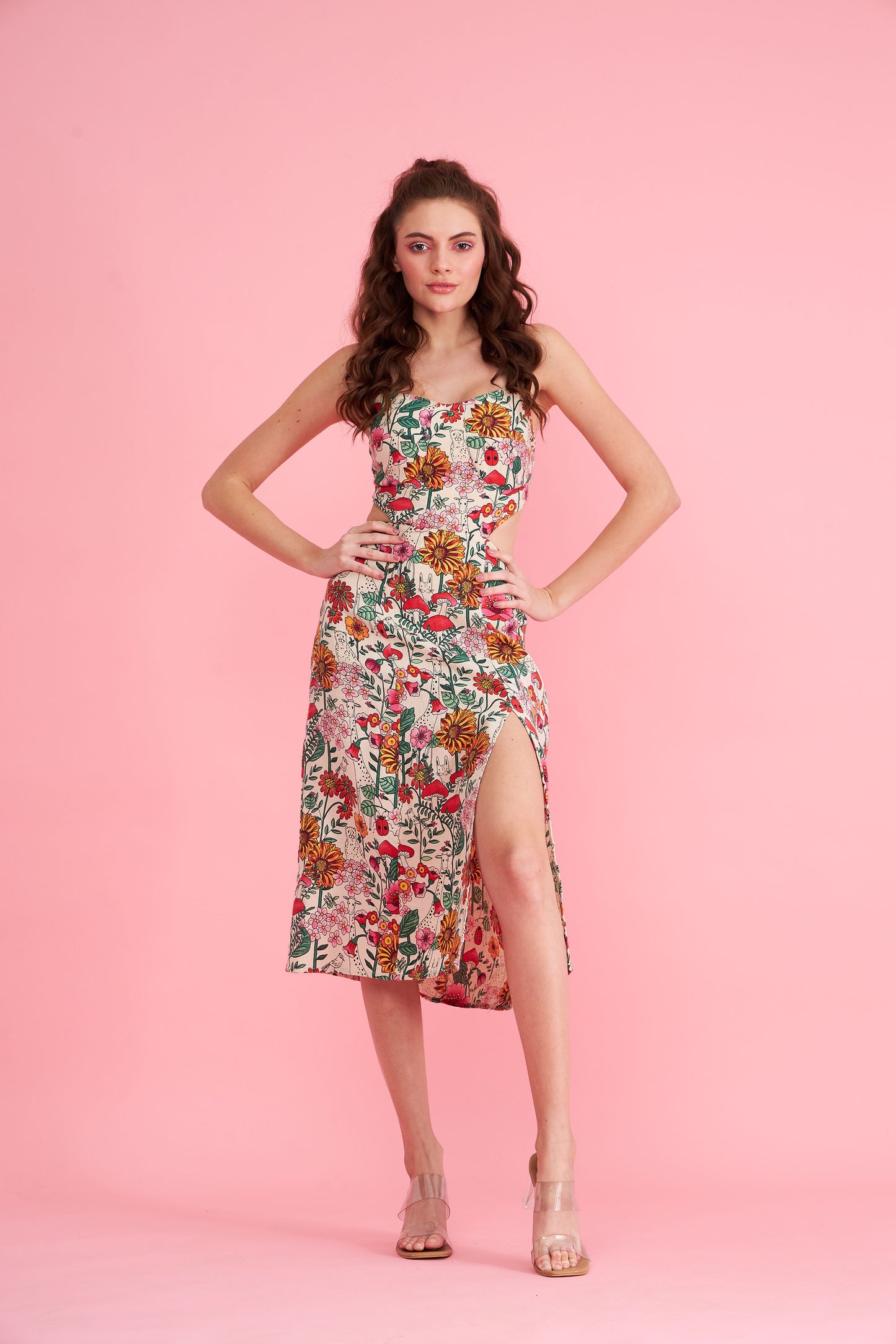 Red Jungle Dress