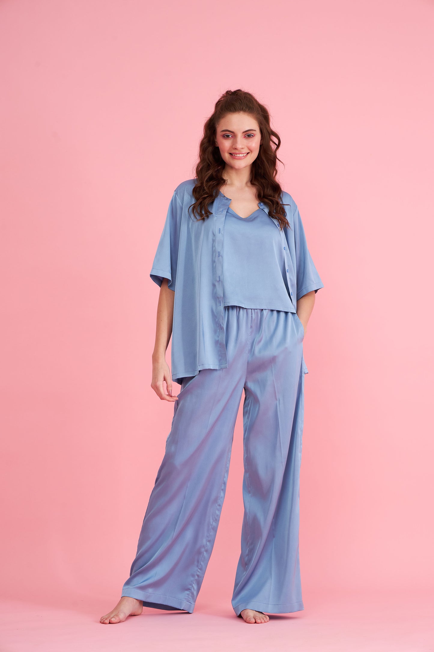 Steel Blue Sleepwear