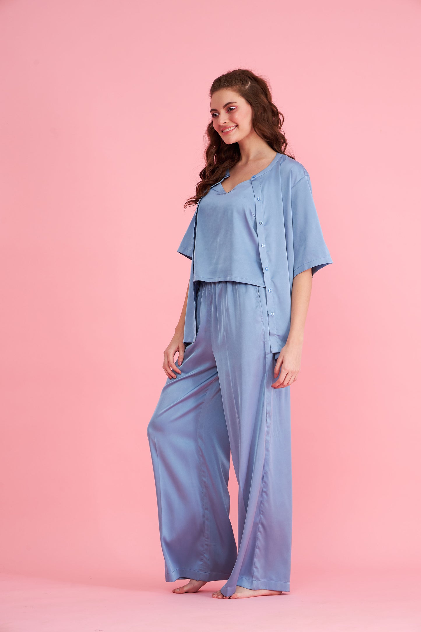 Steel Blue Sleepwear